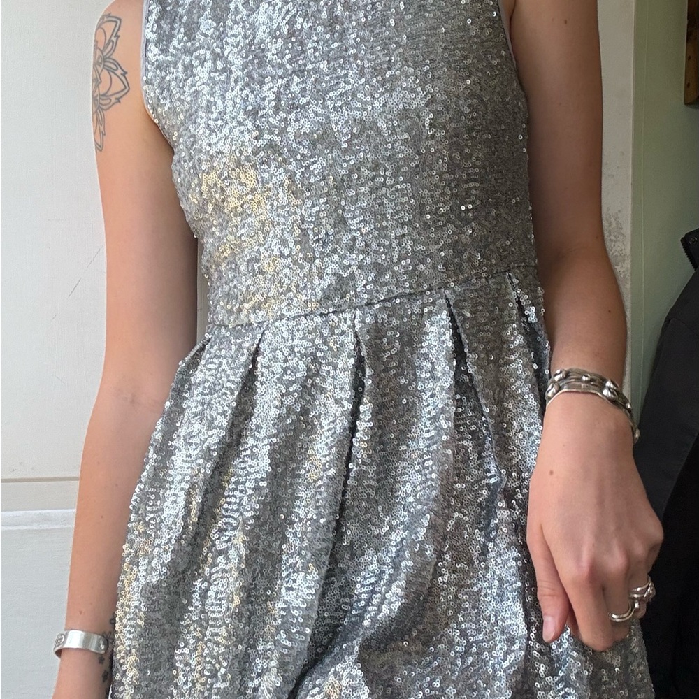 ISSI Gray Sleeveless Dress